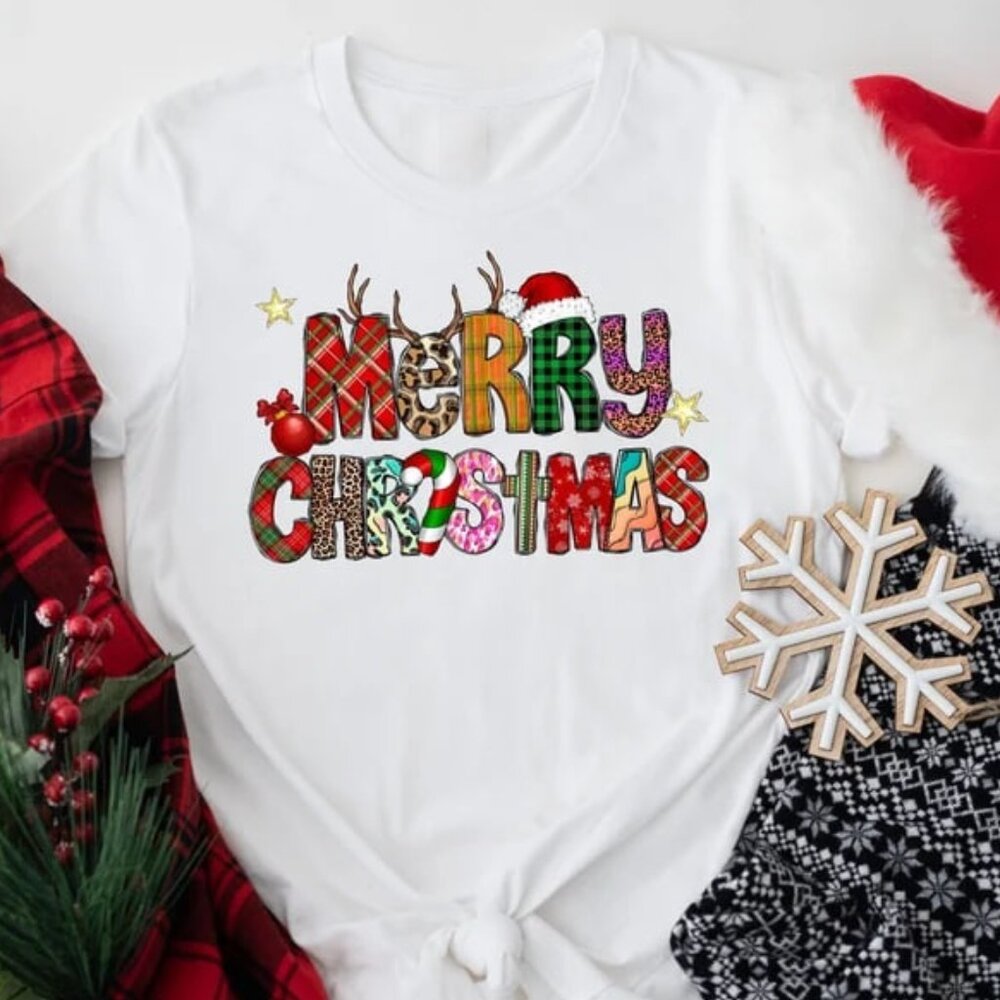 Graphic Christmas Shirt, Cute Christmas Shirt, Gift For Christmas